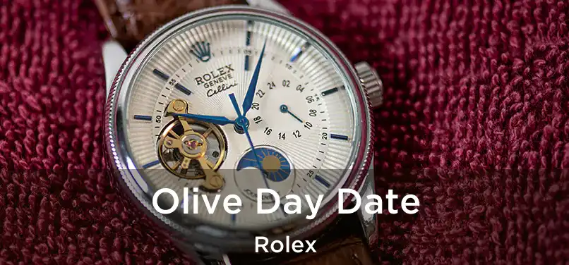  Olive Day Date Rolex